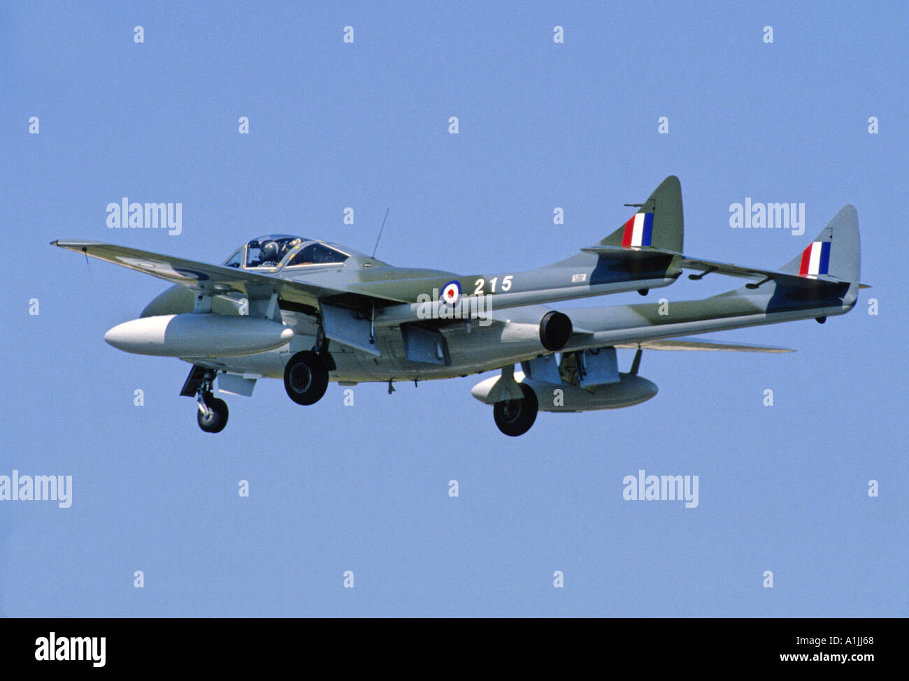 Dh Vampire Raaf Raf de havilland vampire Banque de photographies et d’images à haute ...