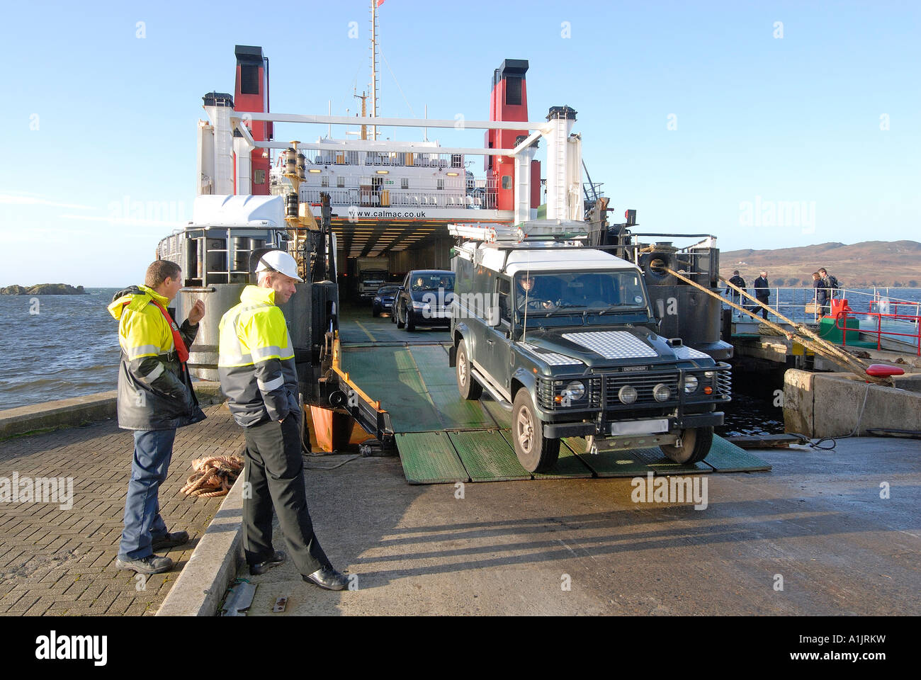 CAR-FERRY. Caledonian McBrayne. Isle of Islay Banque D'Images