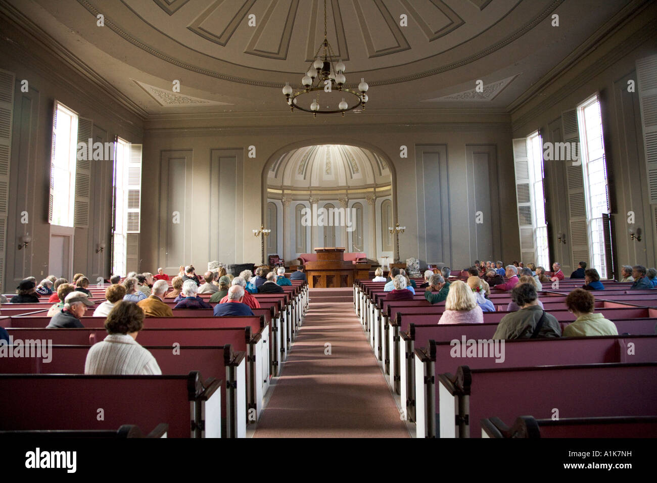 Unitarian Universalist Church Nantucket Massachusetts États-Unis d'Amérique Banque D'Images