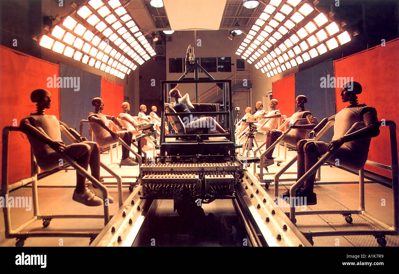 Crash Test Dummies automobile Banque D'Images