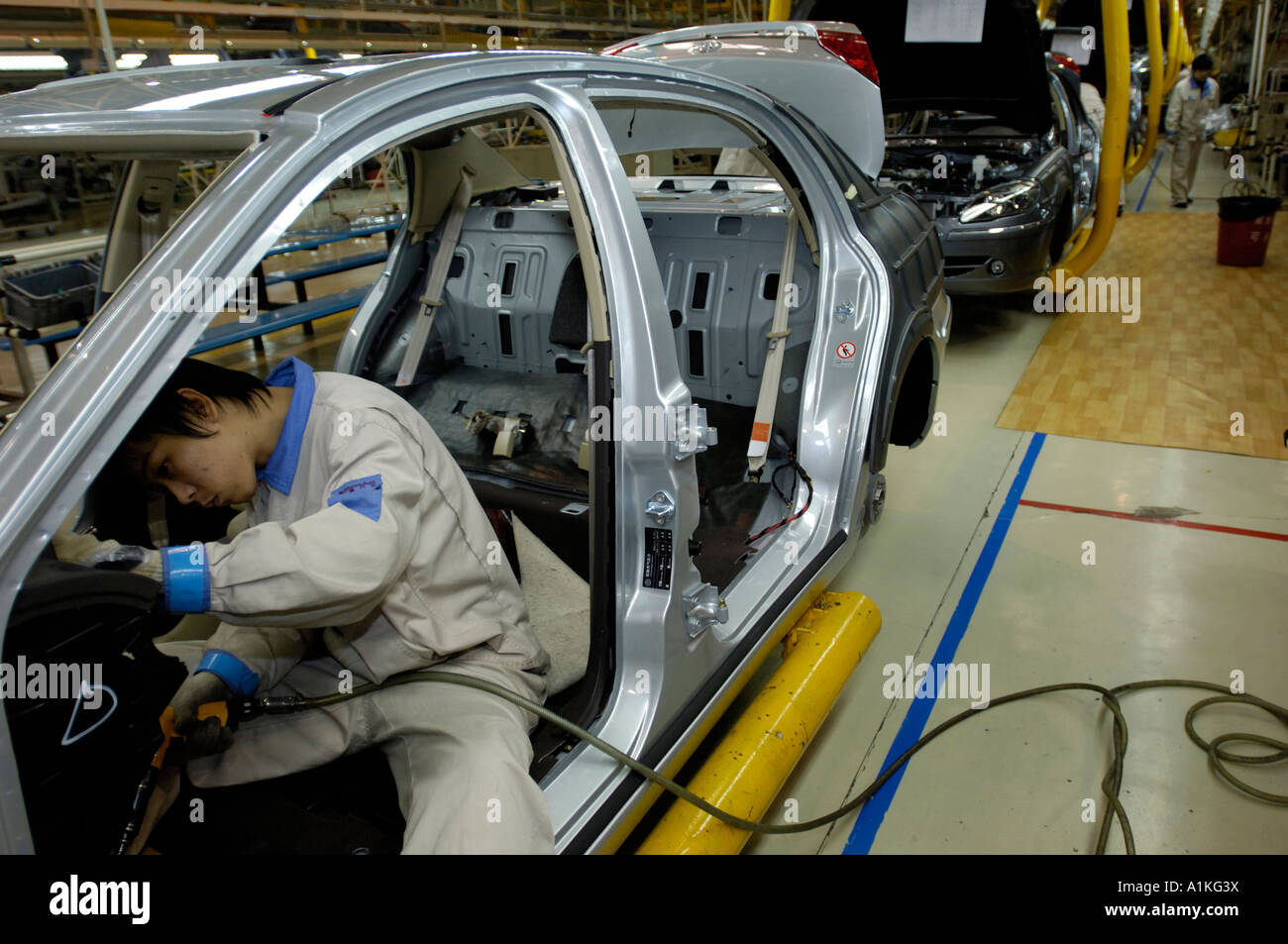 Auto Brilliance à Shenyang Chine Banque D'Images