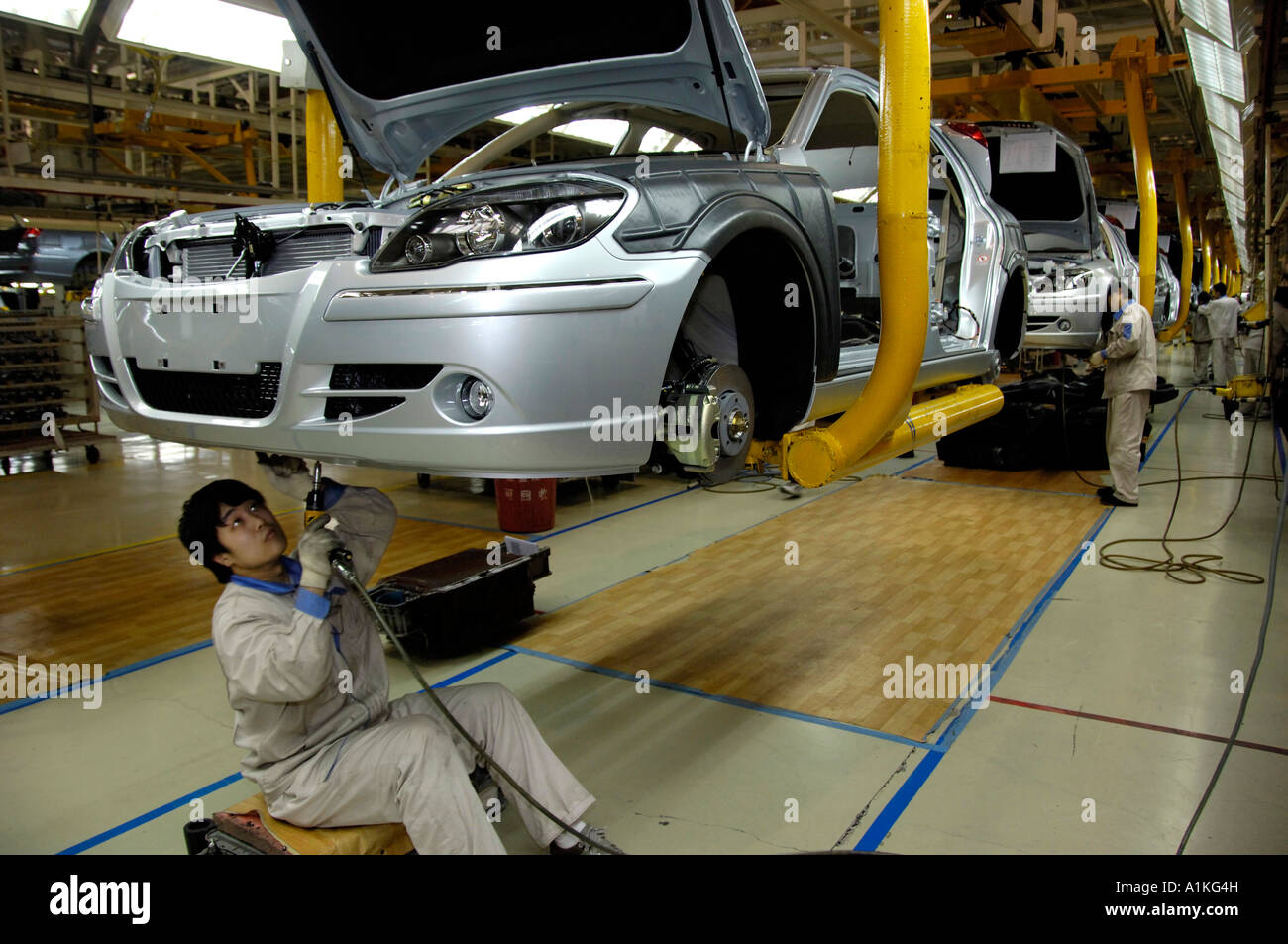 Auto Brilliance à Shenyang Chine 21 Nov 2006 Banque D'Images