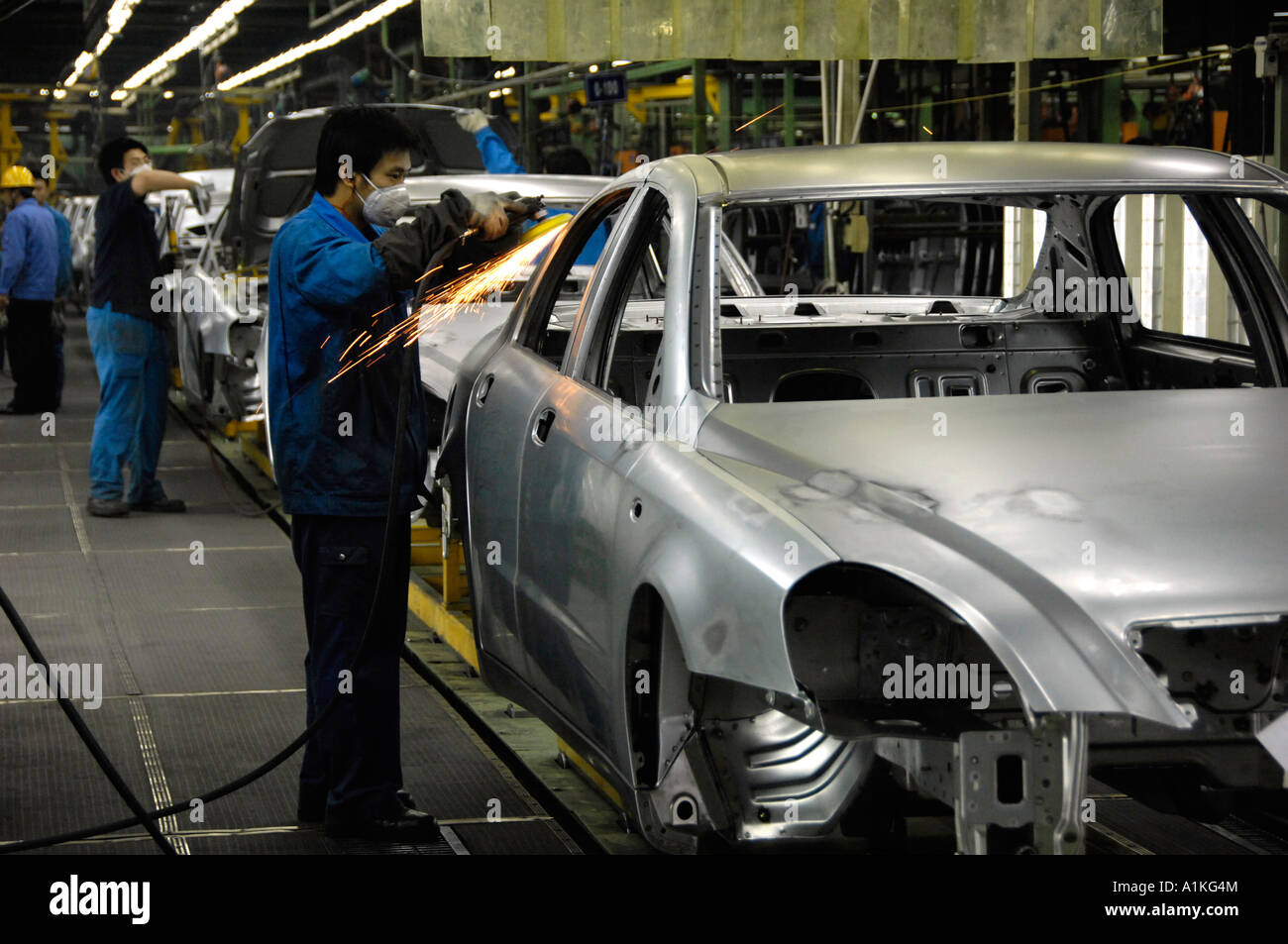 Auto Brilliance à Shenyang Chine Banque D'Images