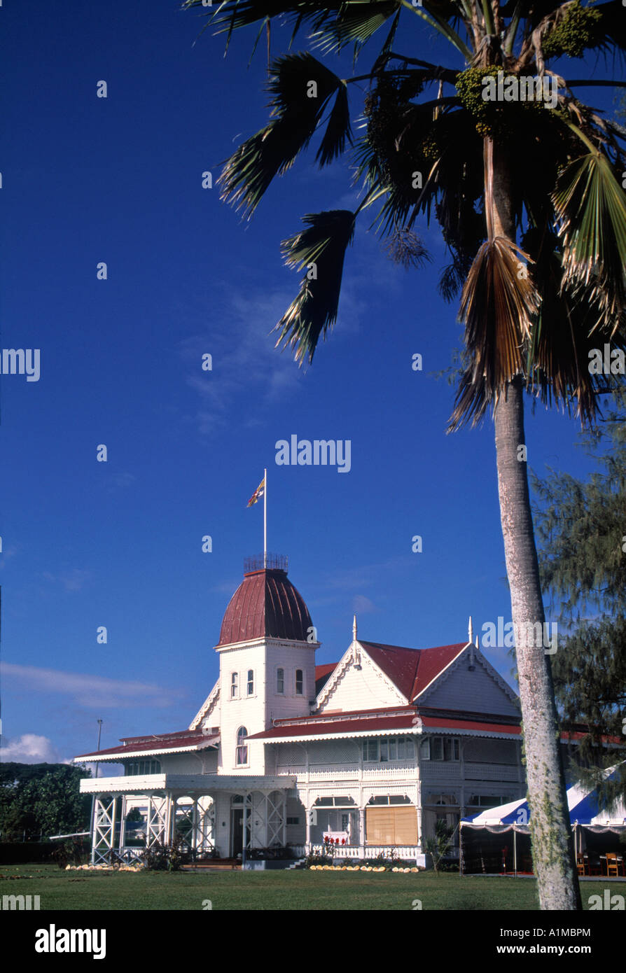 Palais Royal, Nuku'alofa, Tonga, l'île de Tongatapu Banque D'Images