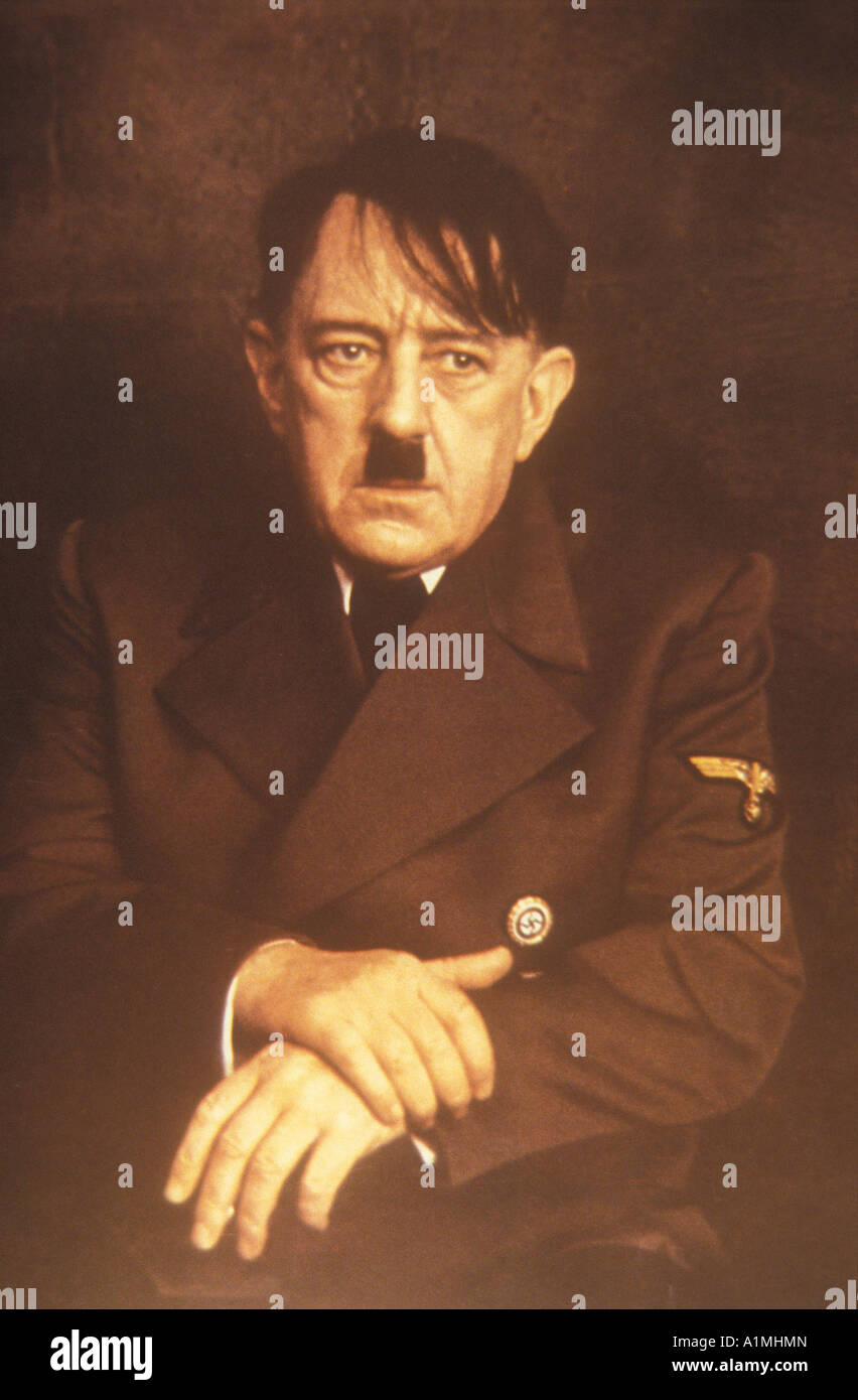 Les dix derniers jours d'Hitler Année 1972 Réalisateur Ennio De Concini Alec Guinness Banque D'Images