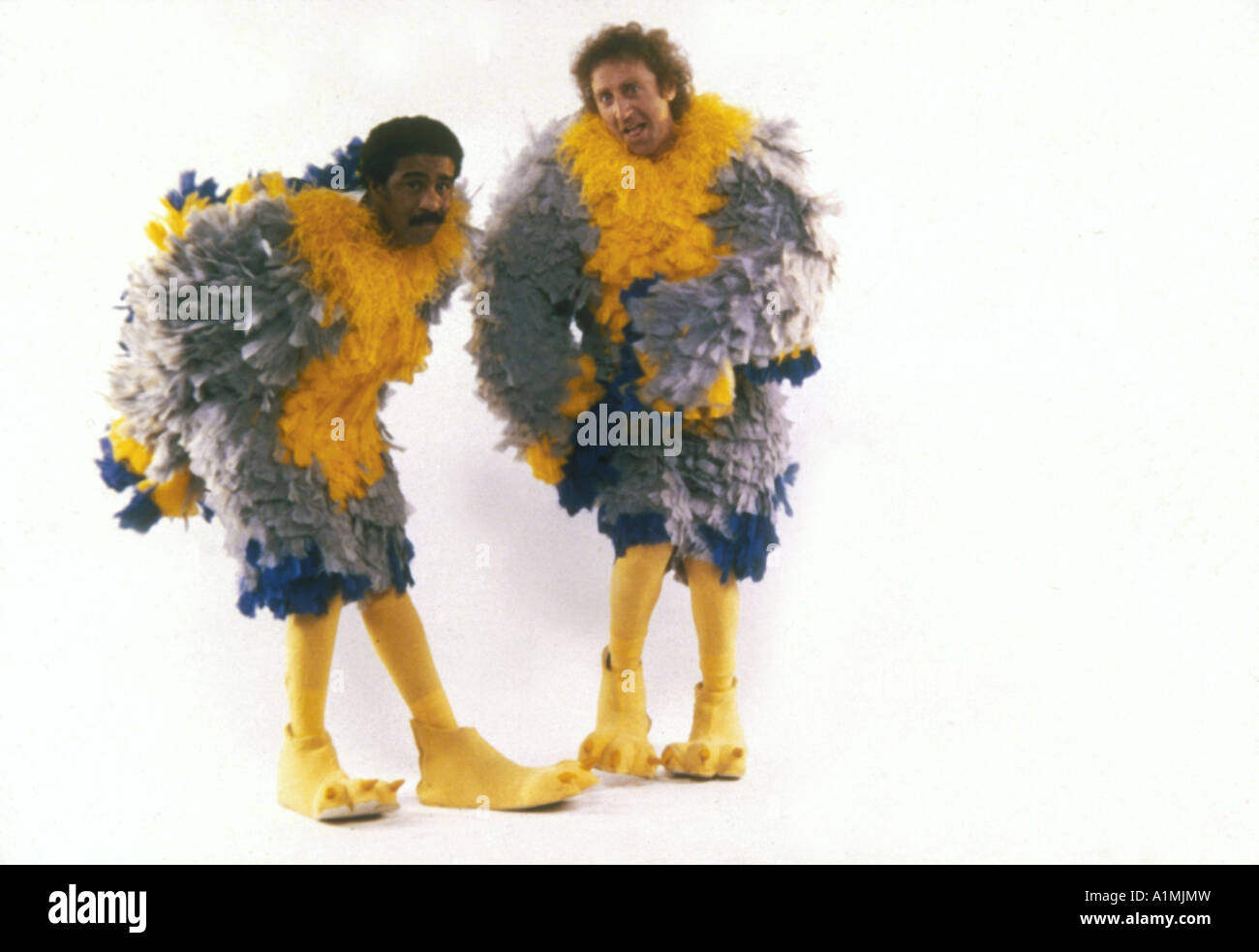 Remuez fou Année 1980 Réalisateur Sidney Poitier Gene Wilder Richard Pryor Banque D'Images