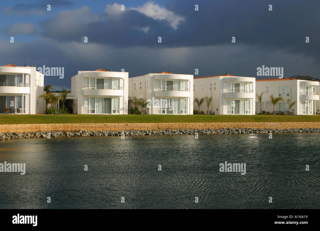 Lincoln Cove Apartments Port Lincoln Banque D'Images