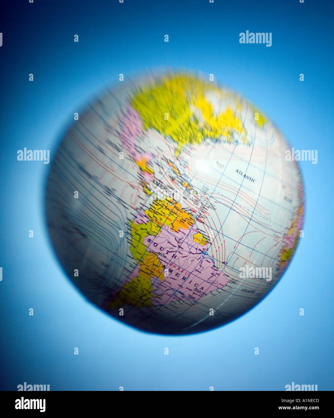 Globe terrestre Banque D'Images