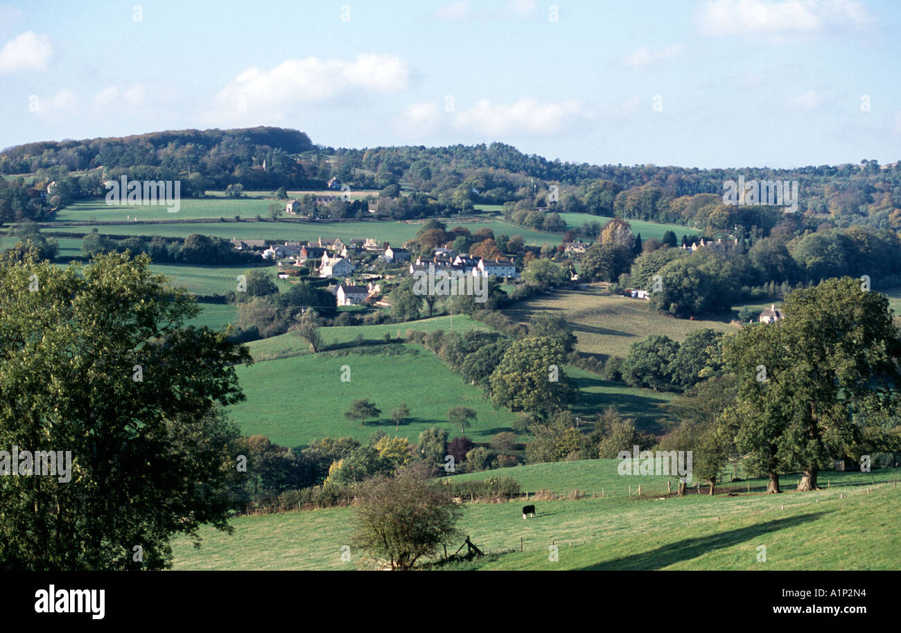 Sheepscome Village dans les Cotswolds en Angleterre Banque D'Images