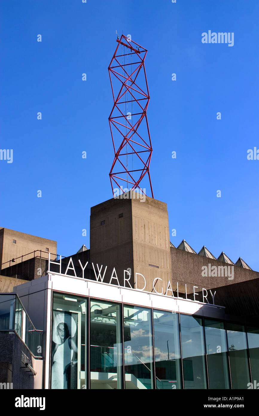 La Hayward Gallery London South Bank Banque D'Images