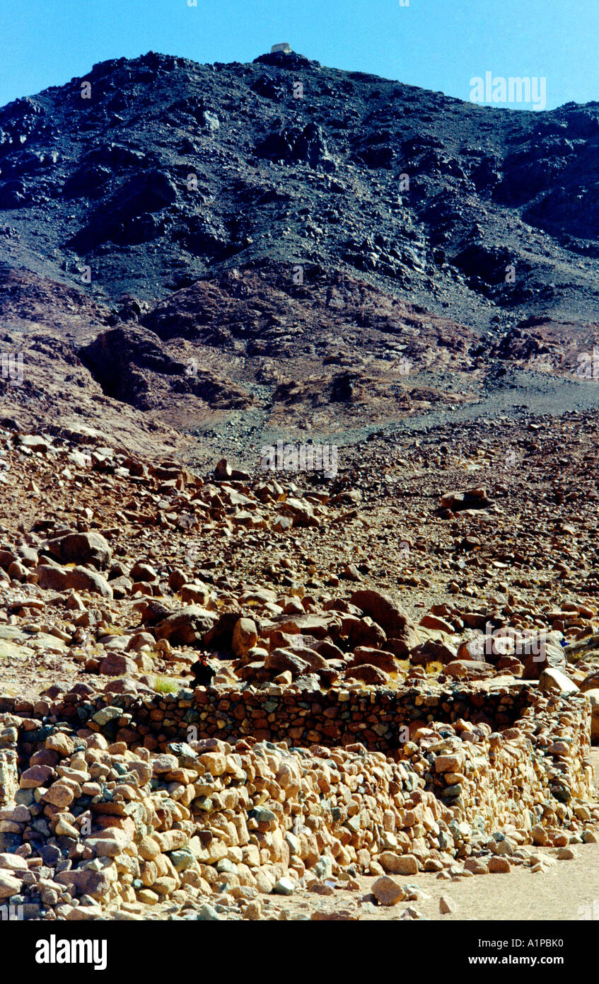 Sinaï Égypte St Catherines Mt. Sinaï Moïse a vu ici Burning Bush Banque D'Images