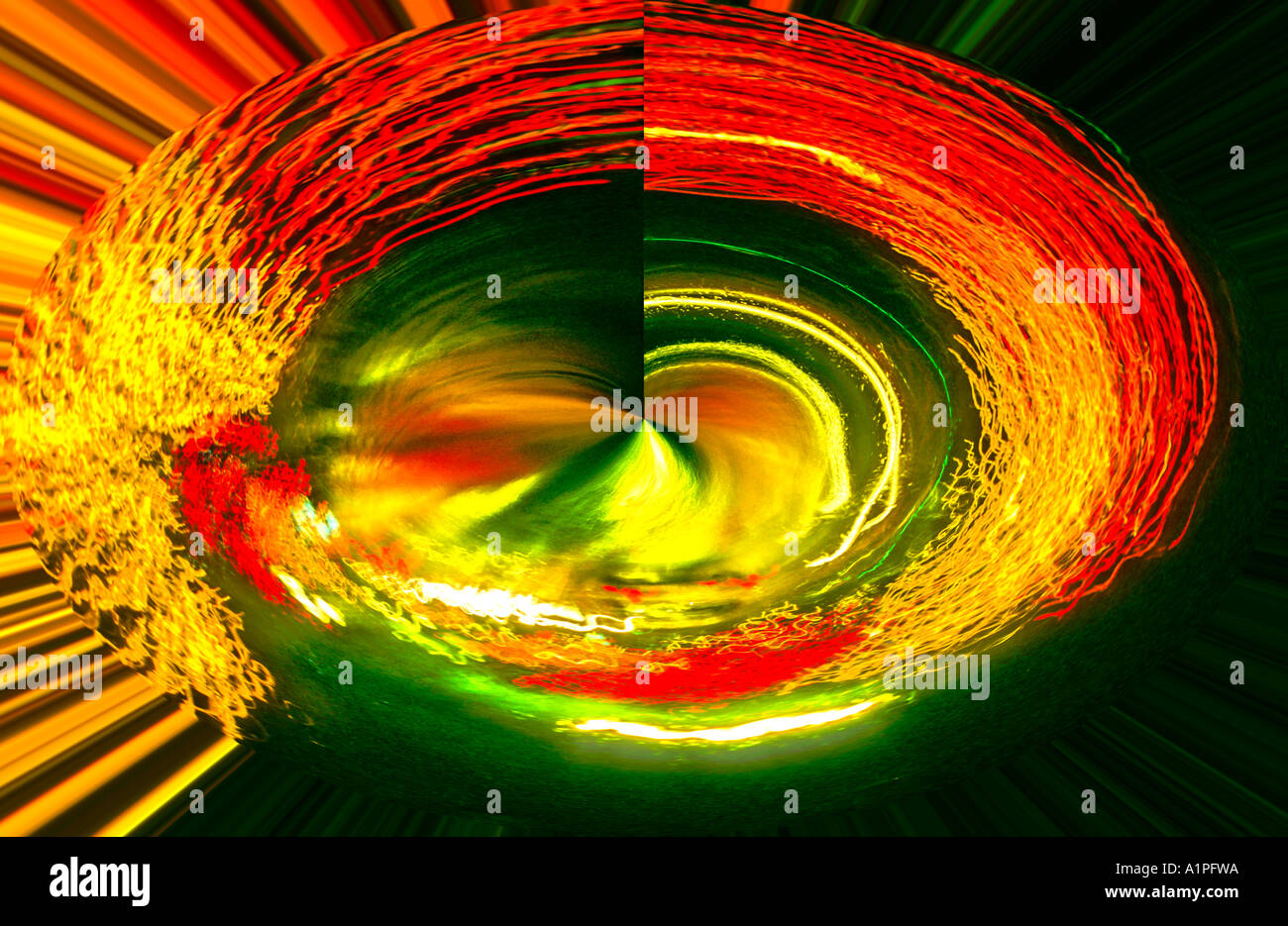 La création numérique par Cro Magnon Banque D'Images