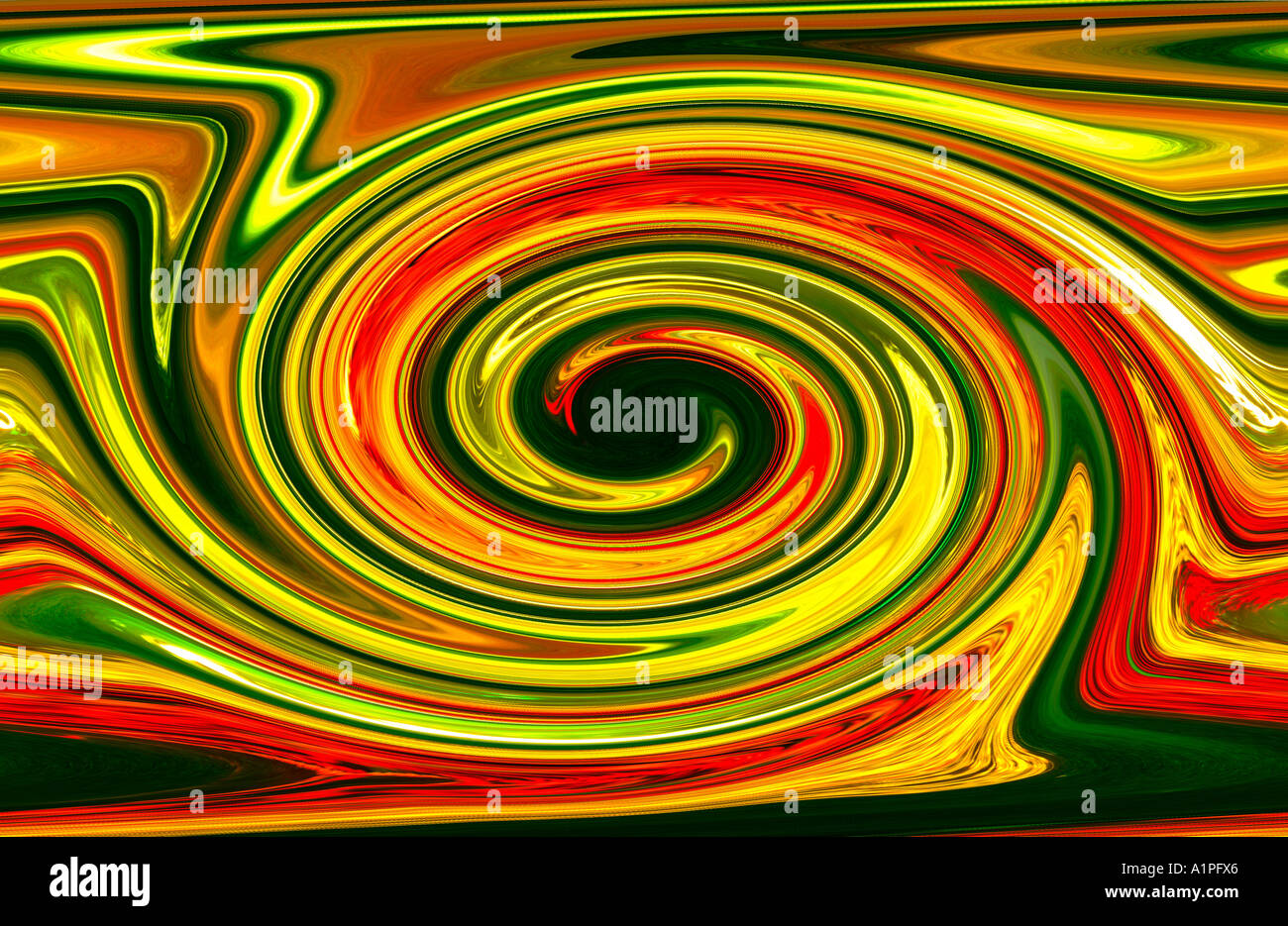 La création numérique par Cro Magnon Banque D'Images