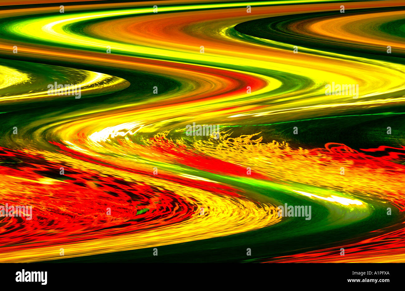 La création numérique par Cro Magnon Banque D'Images