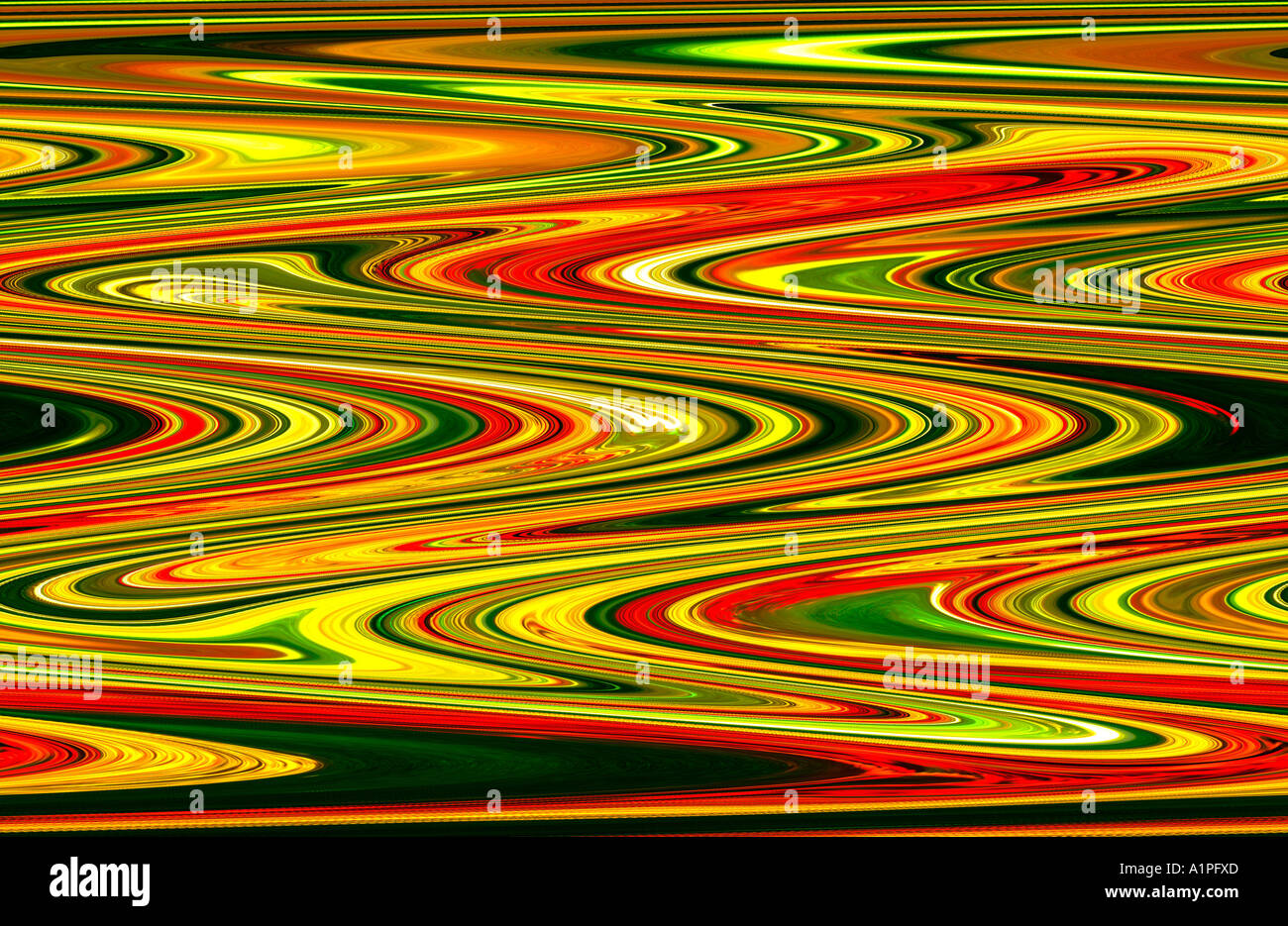La création numérique par Cro Magnon Banque D'Images