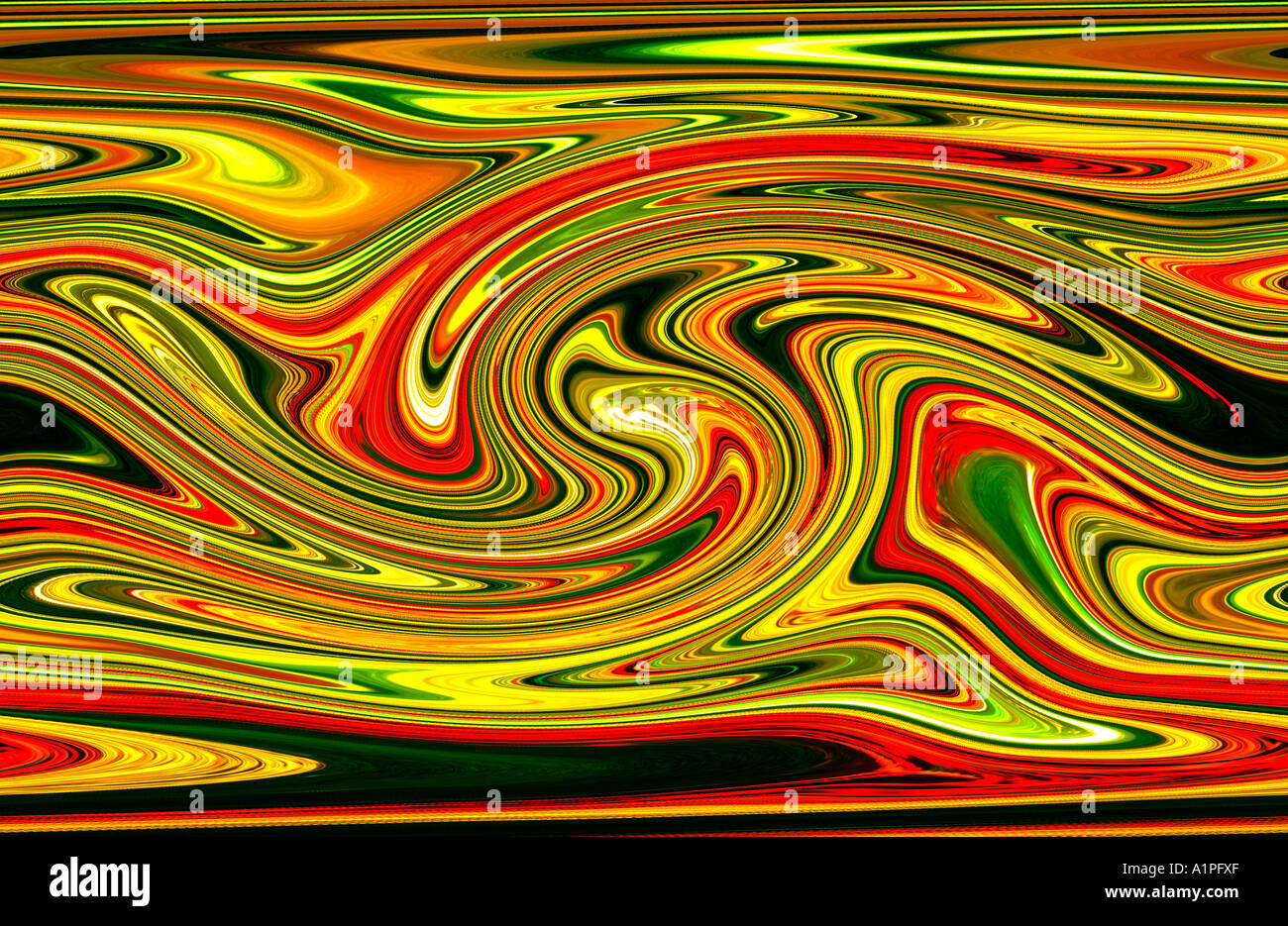 La création numérique par Cro Magnon Banque D'Images