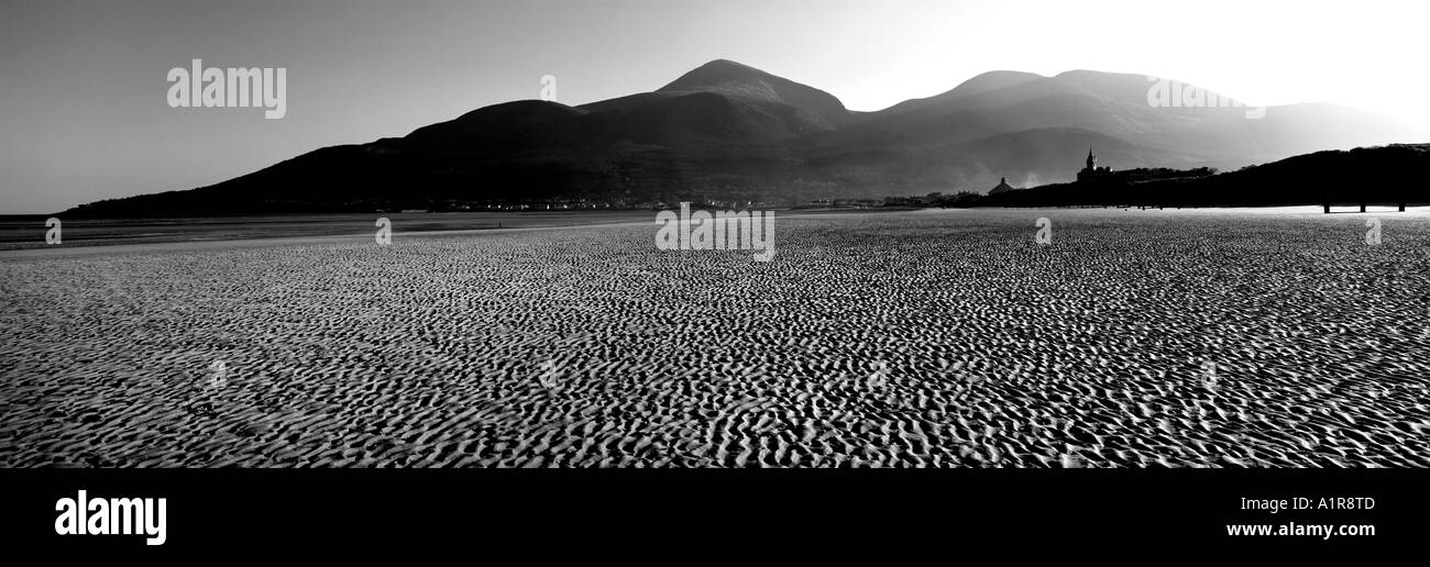 Plage de Newcastle, Irlande du Nord Banque D'Images
