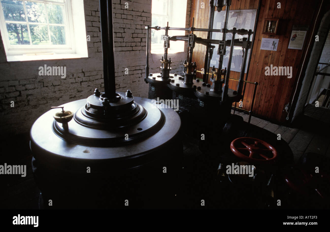 Avon Canal Grande Station de pompage de Crofton Bedwyn Wiltshire