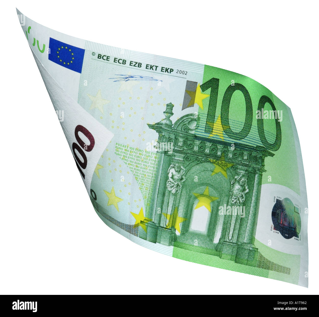 Billet d’euros 100 Banque D'Images