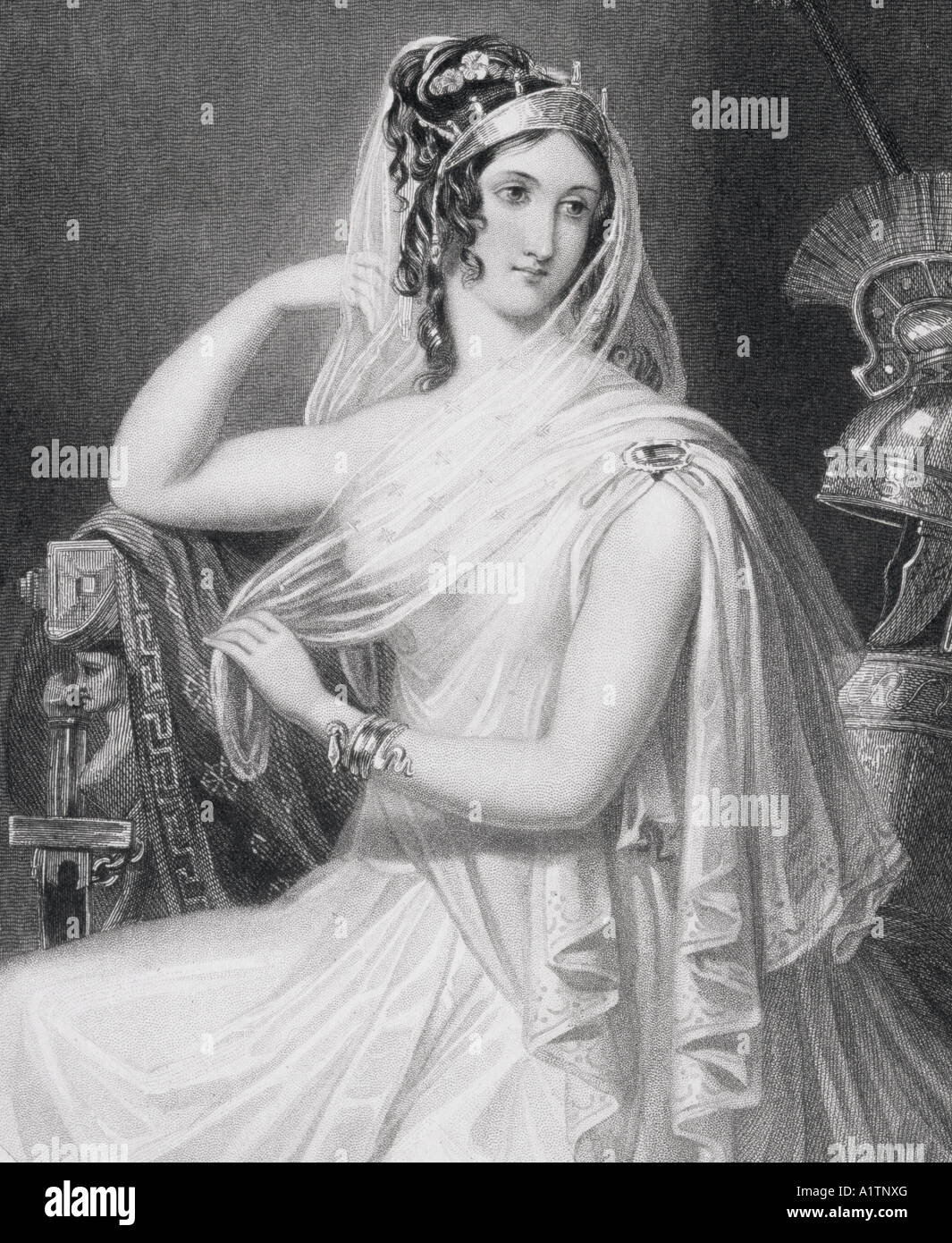 Helen de Troy aka Helen de Sparta. Banque D'Images