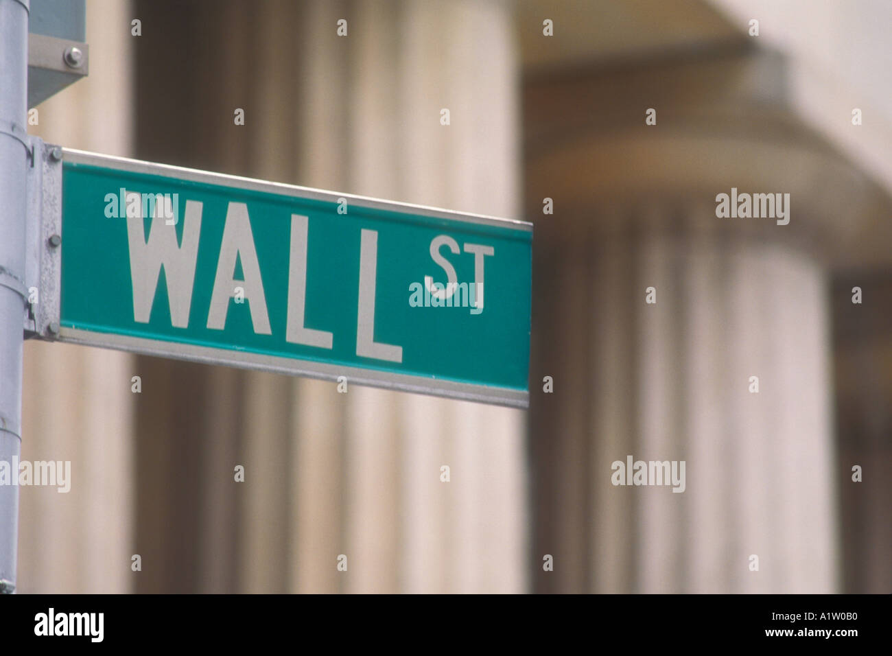 New York Stock Exchange sur Wall Street à New York City Banque D'Images
