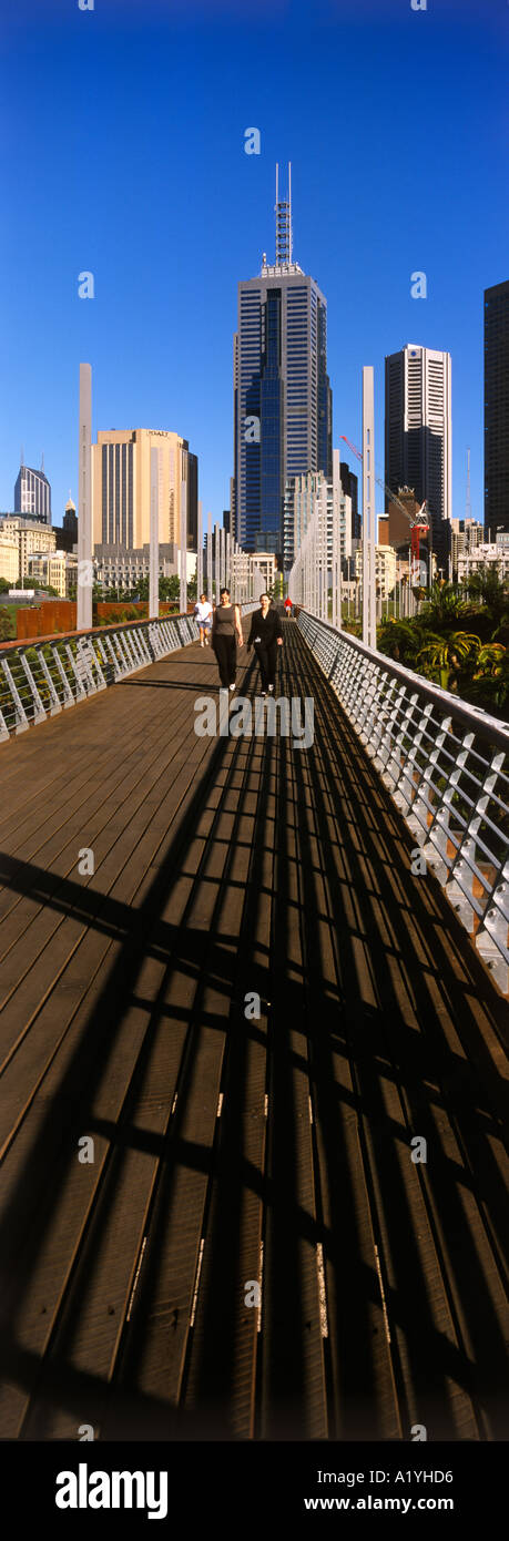 Birrarung Marr Park , Melbourne, Australie, Banque D'Images