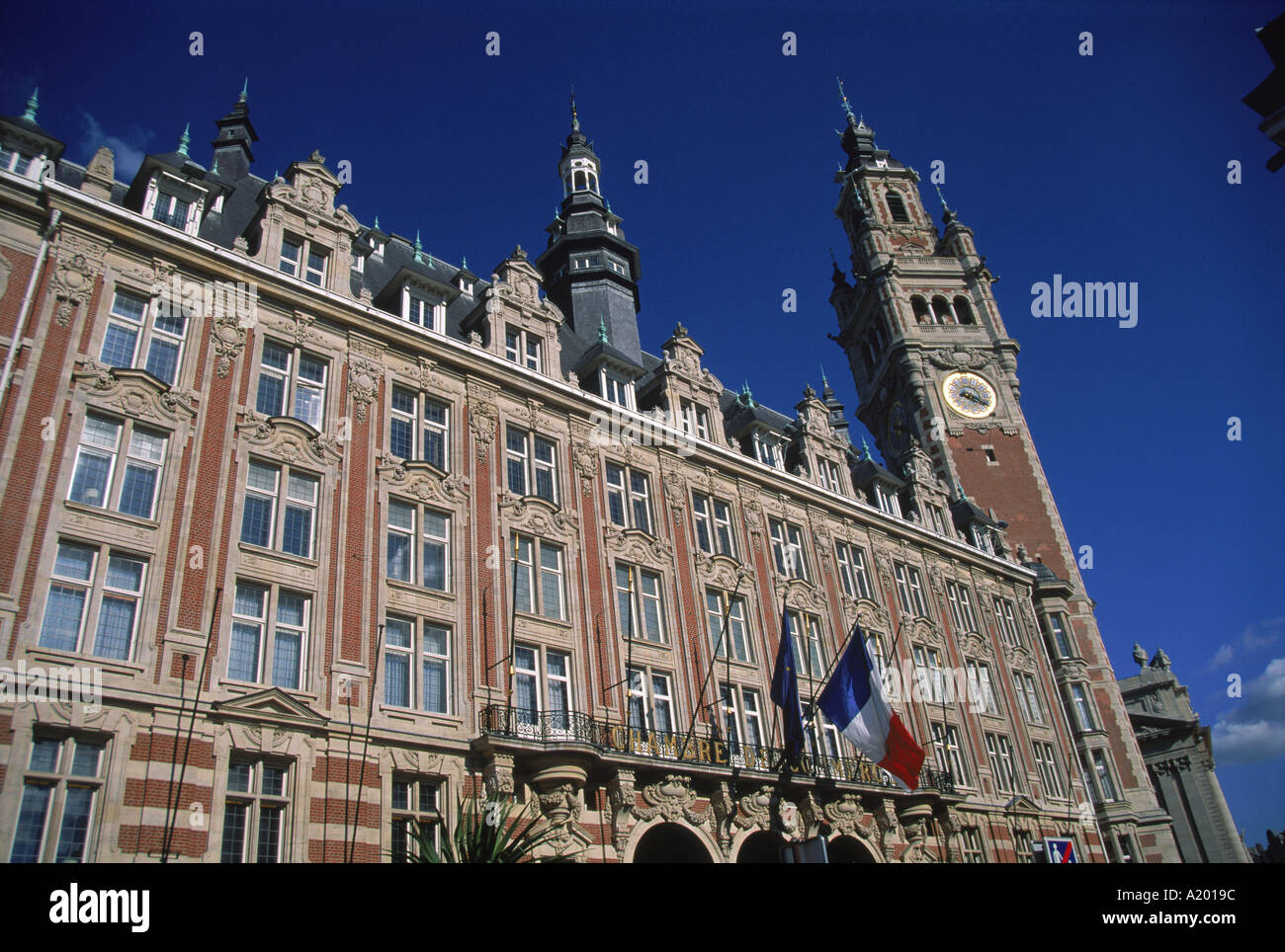 La Chambre de Commerce bâtiment dans la ville de Lille Nord Pas de Calais France N Boyd Banque D'Images