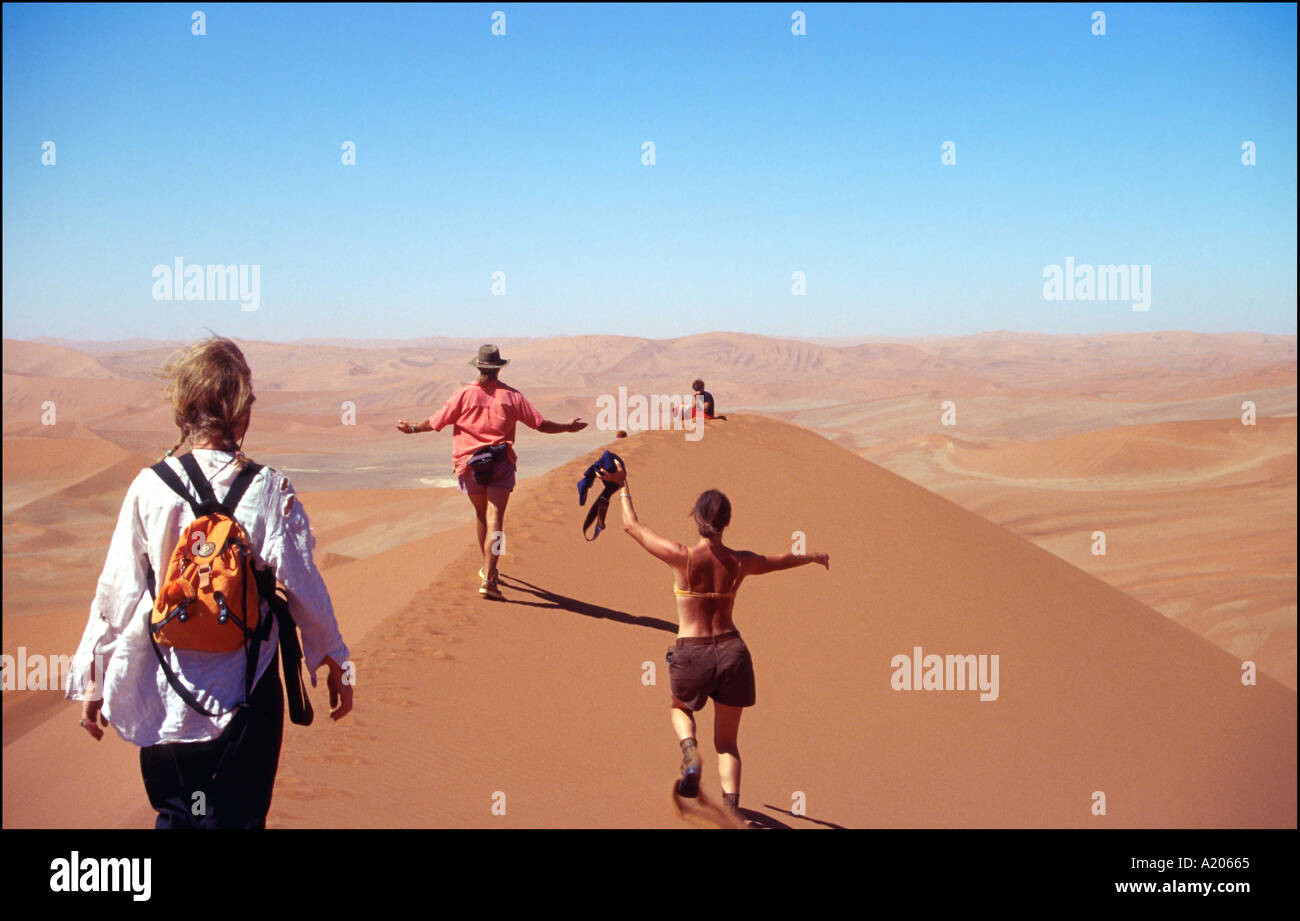 La Namibie Namib desert Banque D'Images