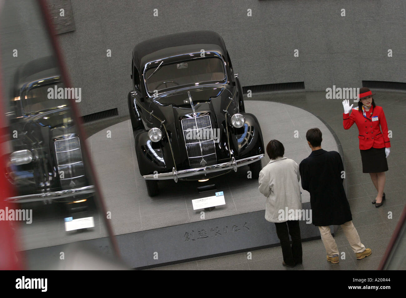 Le modèle AA 1936 Toyoda voiture sur afficher dans le Musée de l'automobile Toyota, Toyota, Nagoya, Japon Banque D'Images