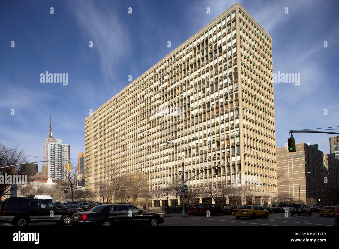 Kips Bay Plaza 1963 fini je î M New York NY USA Brent C Brolin Banque D'Images