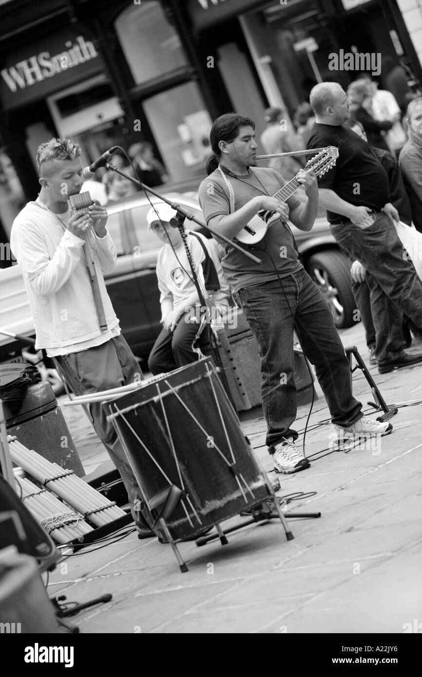 Le centre-ville de Durham Banque D'Images