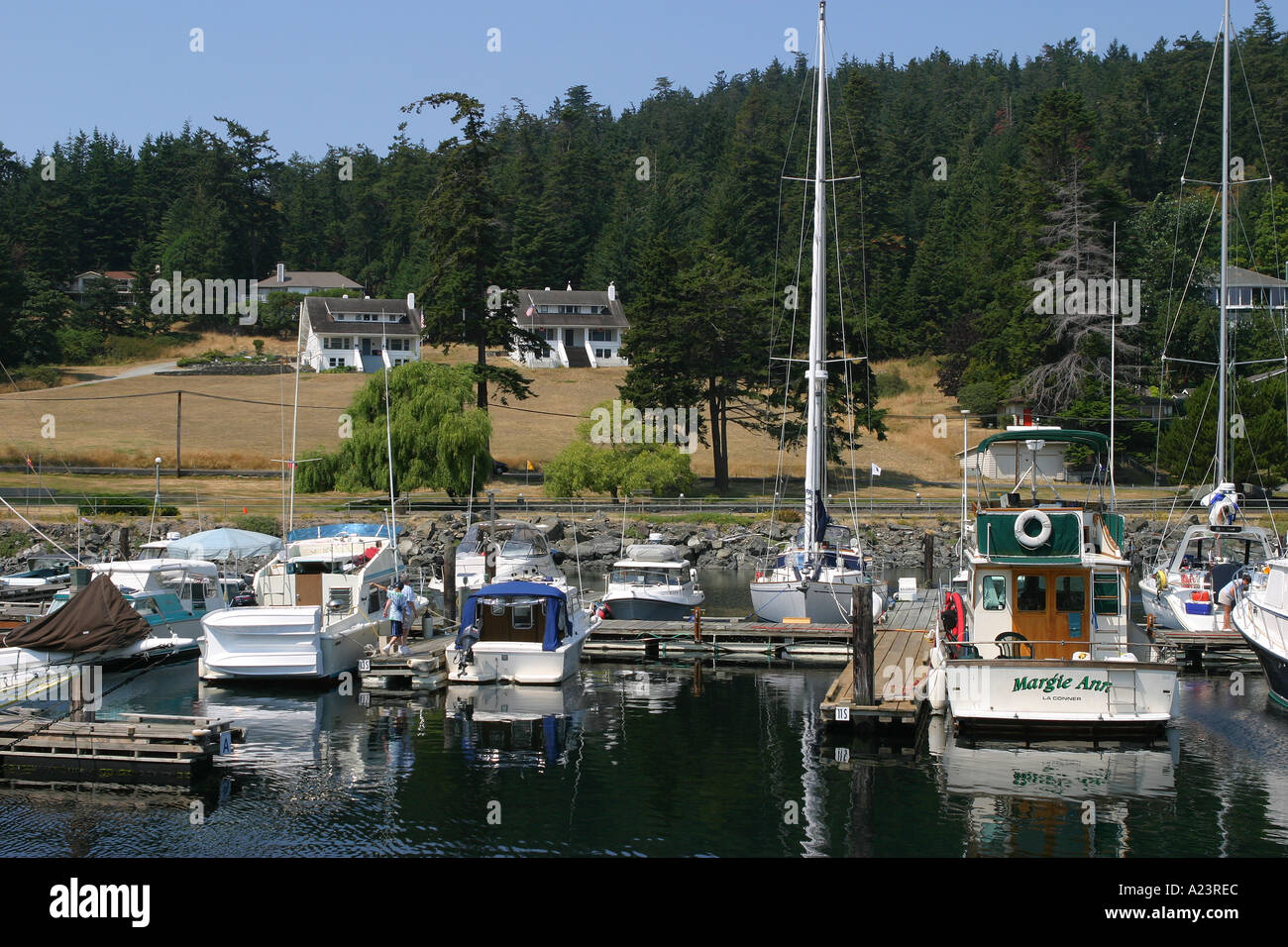 Rosario Orcas Island Resort San Juan Islands Washington Banque D'Images