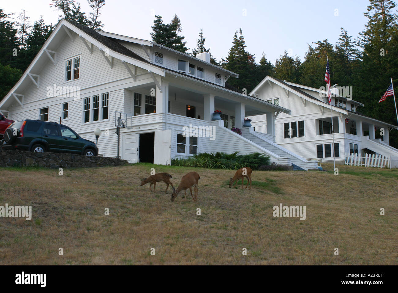 Rosario Orcas Island Resort San Juan Islands Washington Banque D'Images