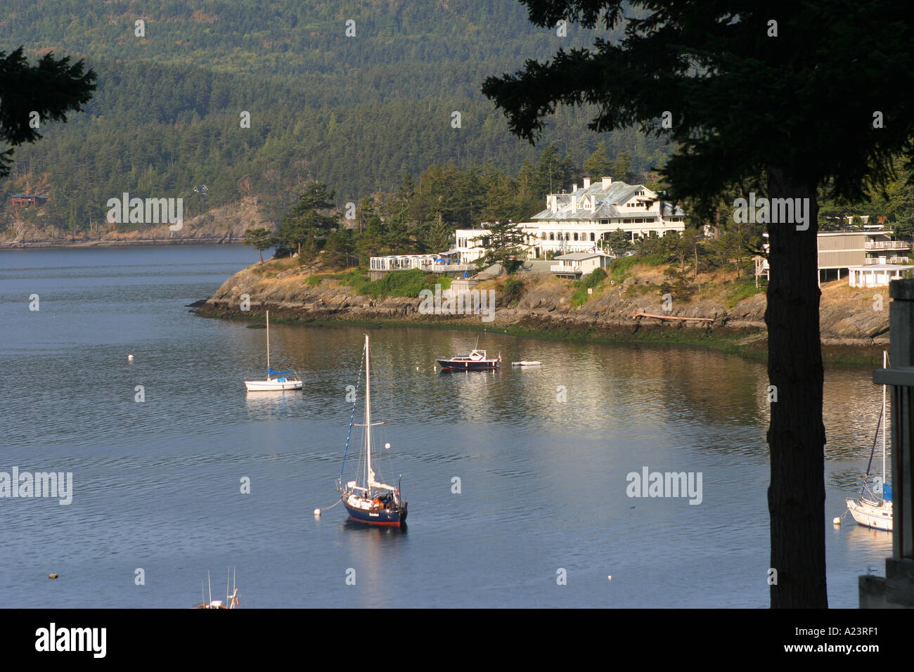 Rosario Orcas Island Resort San Juan Islands Washington Banque D'Images
