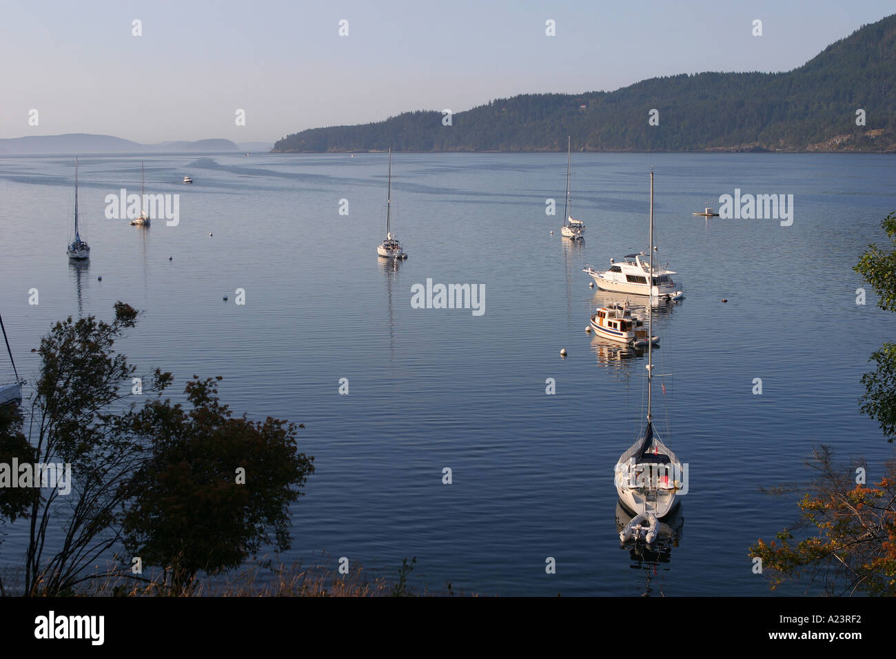 Rosario Orcas Island Resort San Juan Islands Washington Banque D'Images