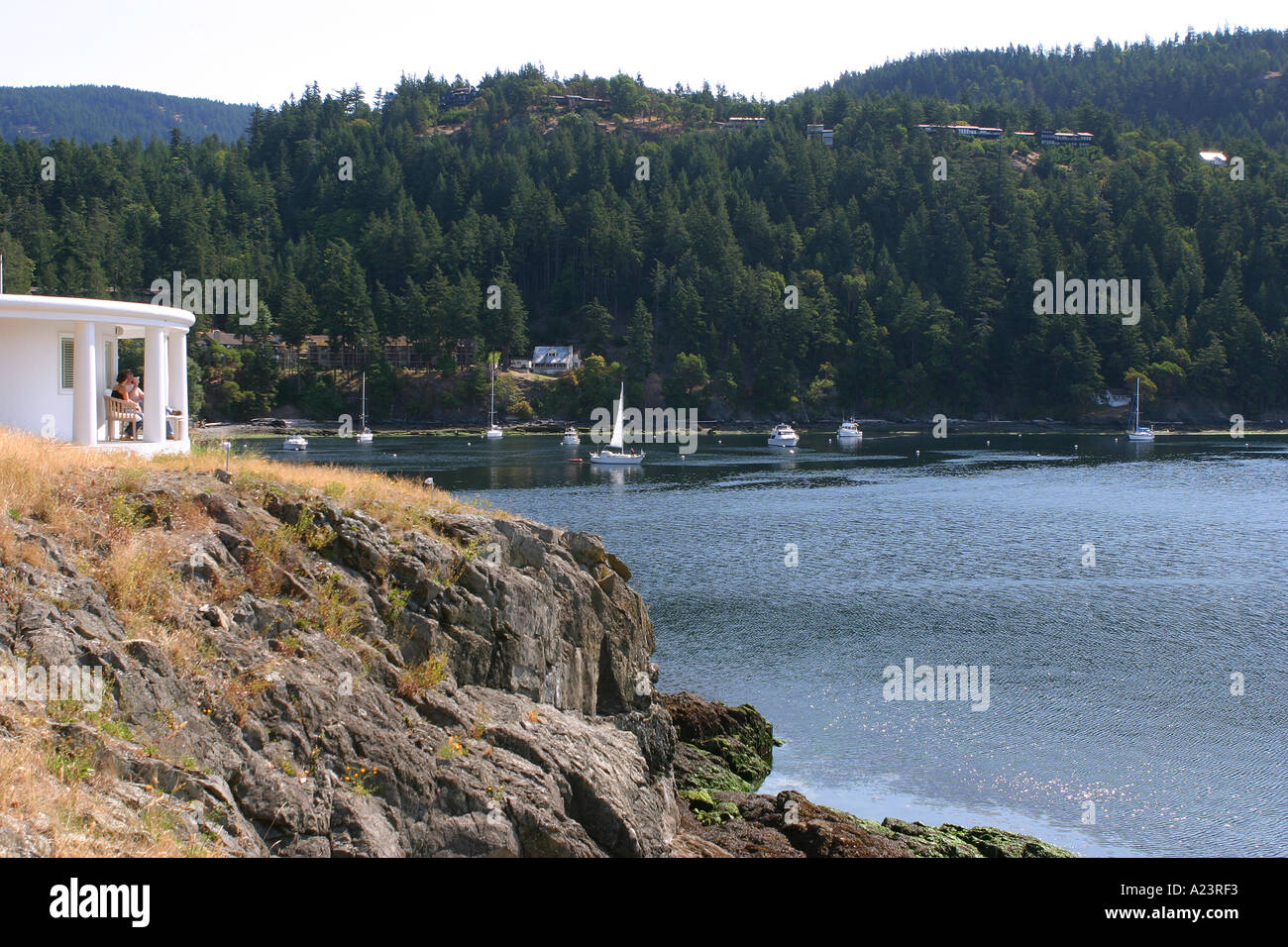 Rosario Orcas Island Resort San Juan Islands Washington Banque D'Images