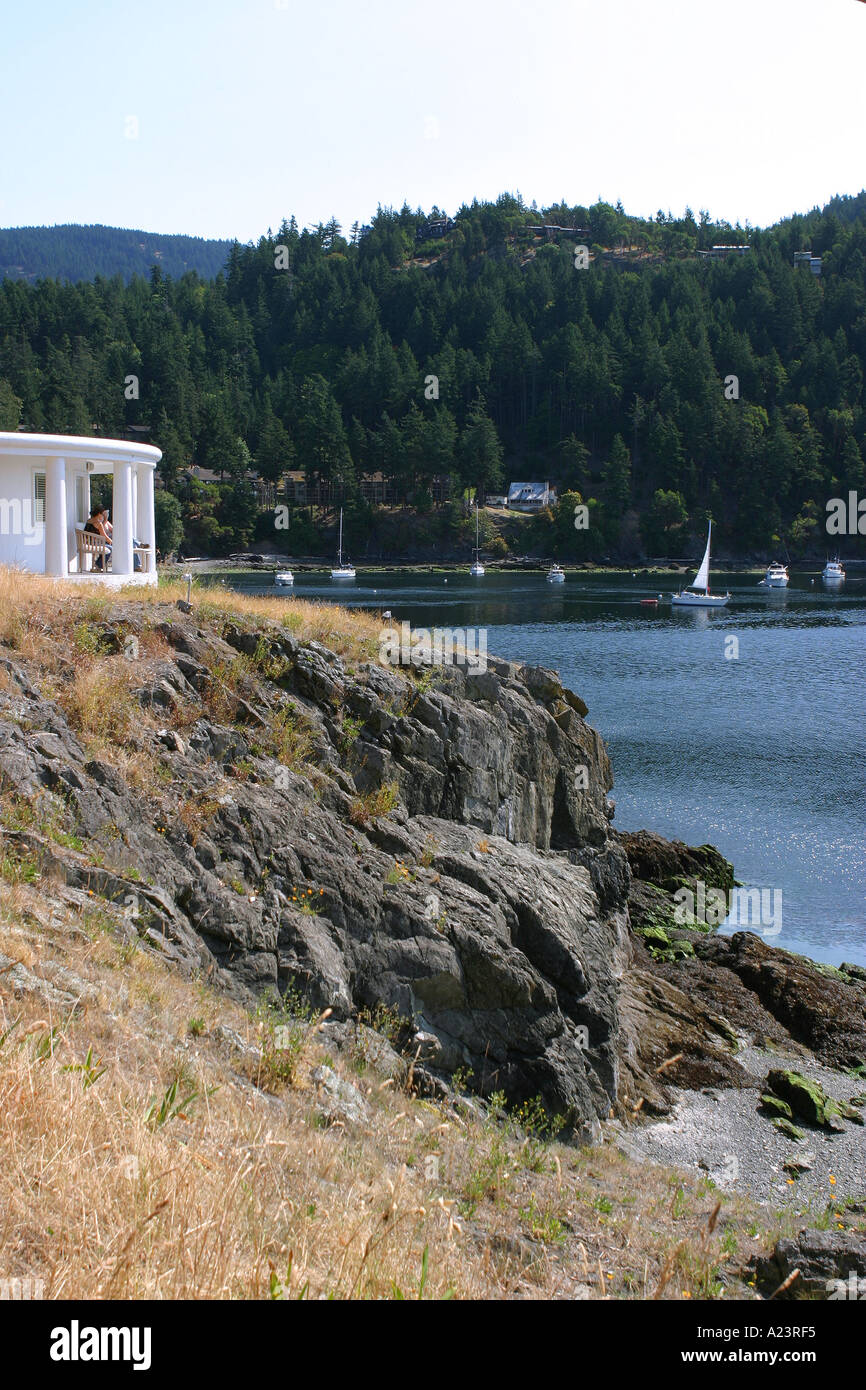 Rosario Orcas Island Resort San Juan Islands Washington Banque D'Images