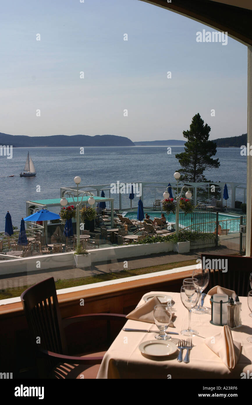 Rosario Orcas Island Resort San Juan Islands Washington Banque D'Images