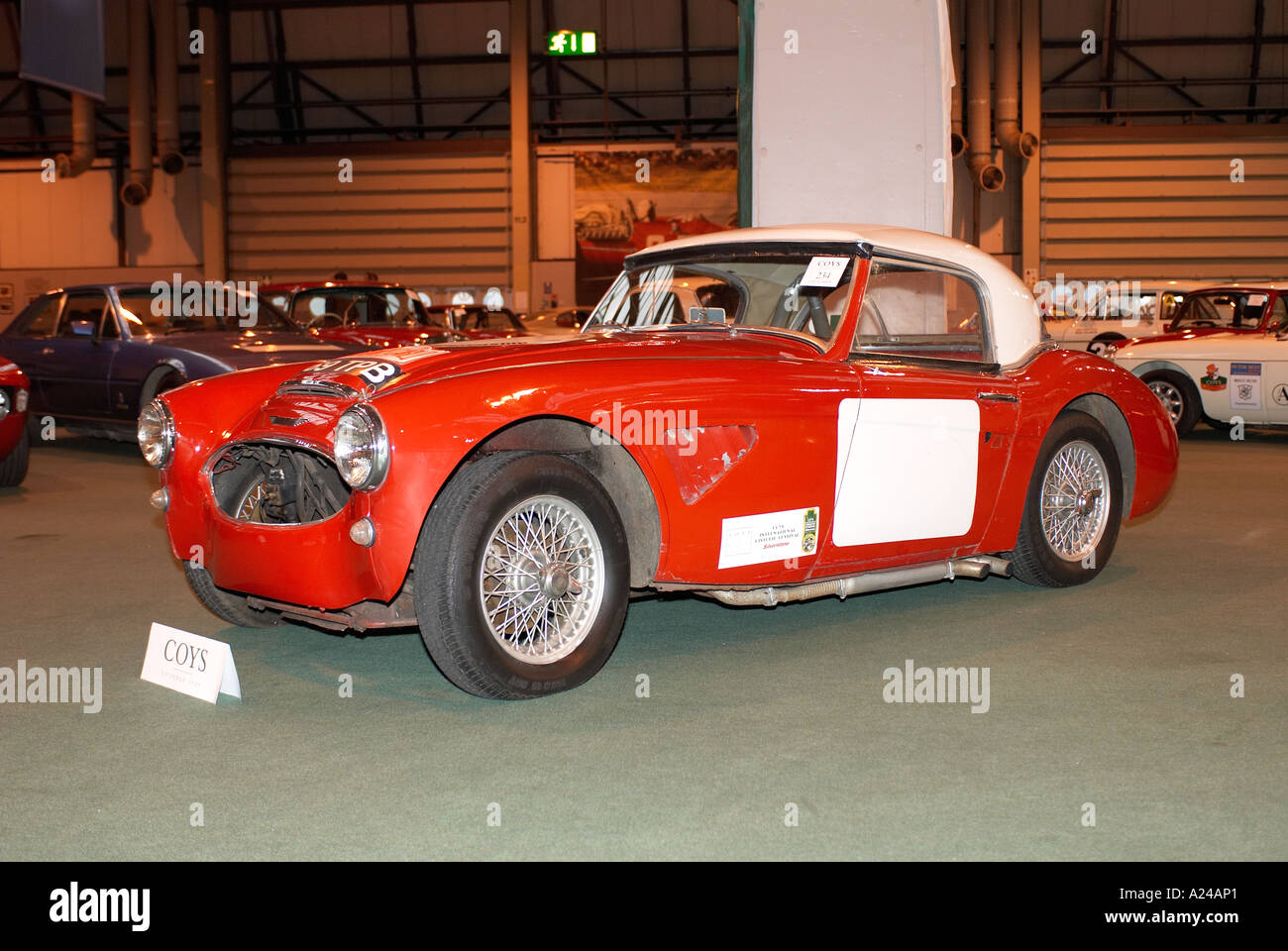 Classic car photographié à l'autosport show 2005 Banque D'Images