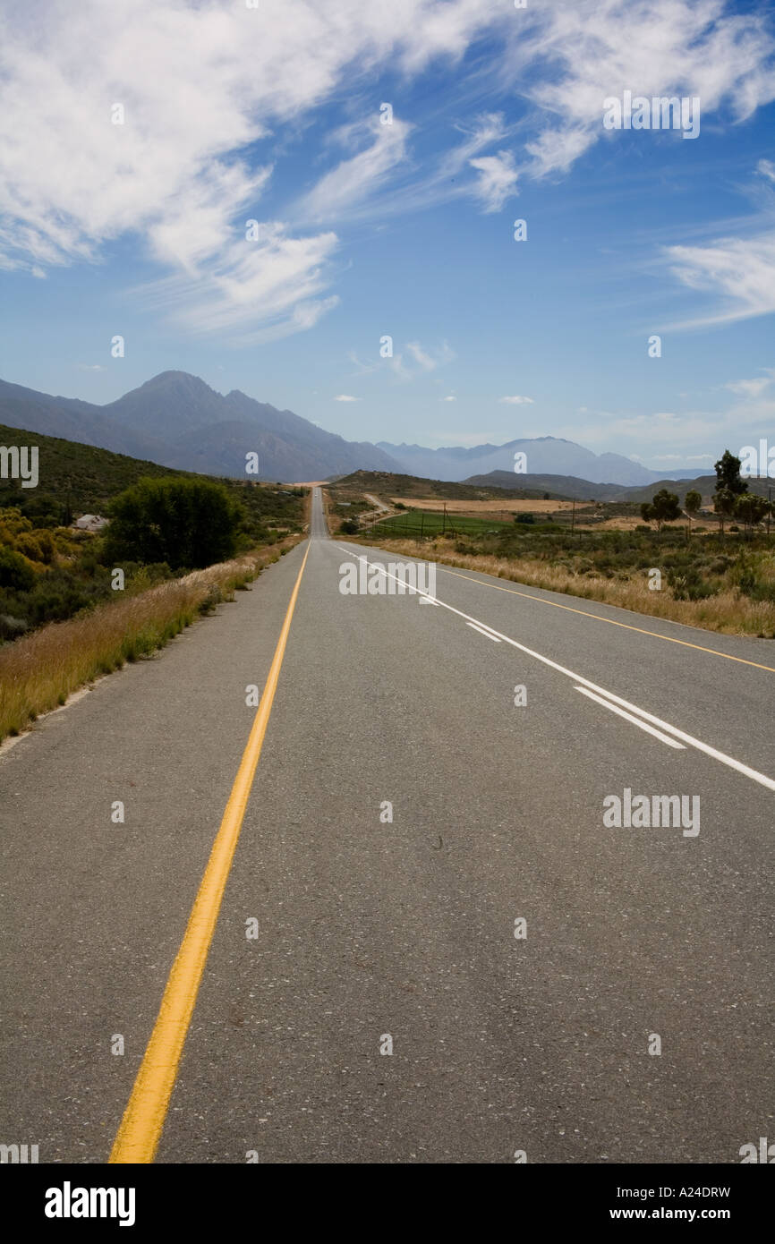 62 Route De La Vallée du Karoo, Afrique du Sud Banque D'Images