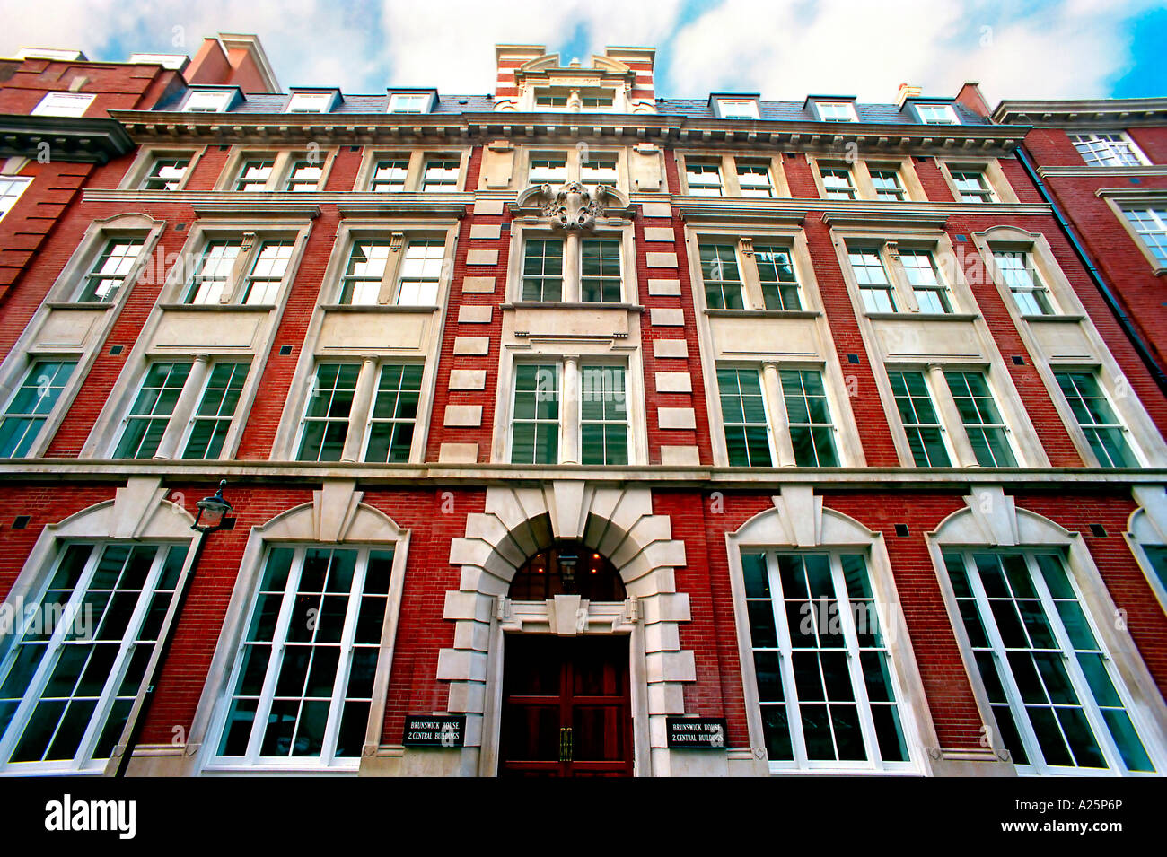 Cet appartement de style Regency géorgien ancien bâtiment bloc central London W1 england uk Banque D'Images