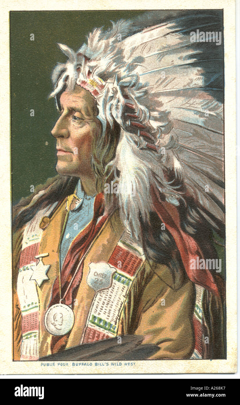 Buffalo bill cody wild west show Banque de photographies et d’images à ...