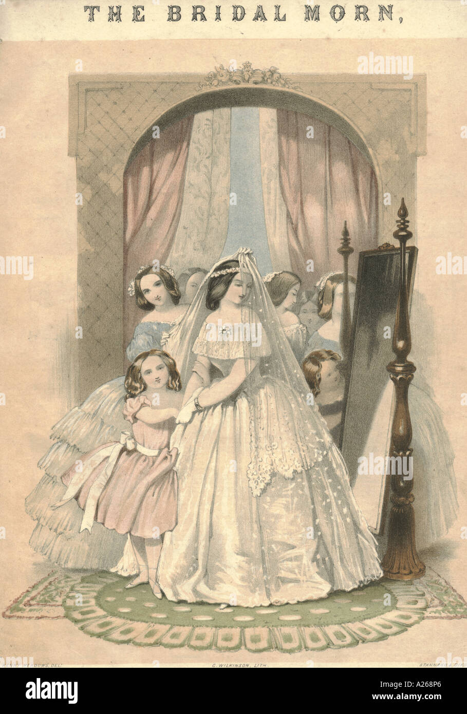 Les couvertures des musiques Suite Nuptiale Morn circa 1855 Banque D'Images