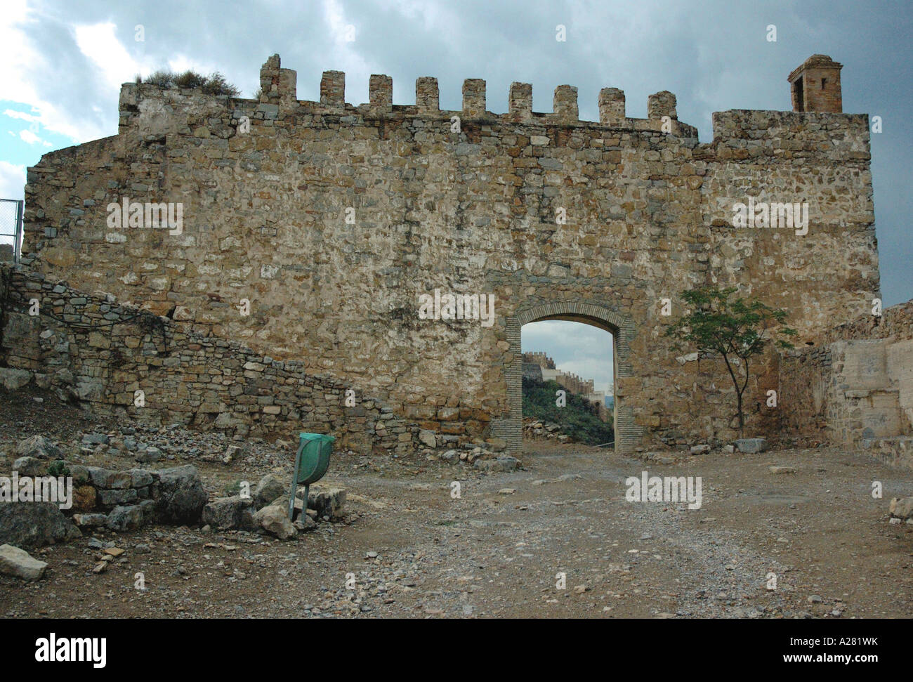 Château de Sagunto et acropole Camp de Morvedre Comunitat Cataluña España Espagne Espagnol Iberia Espagne Europe Banque D'Images