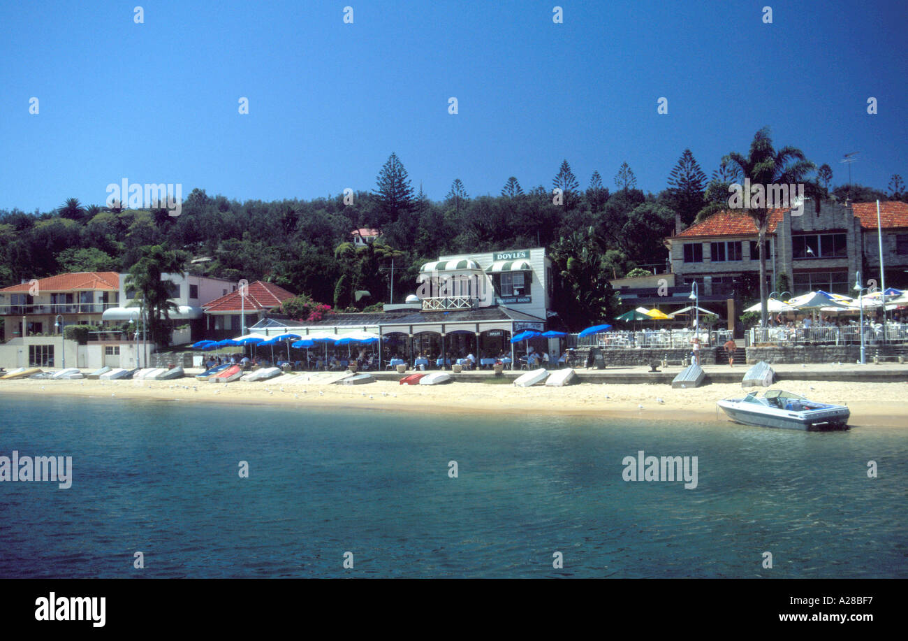 Restaurant Doyles Watson Bay, Sydney, Australie Banque D'Images