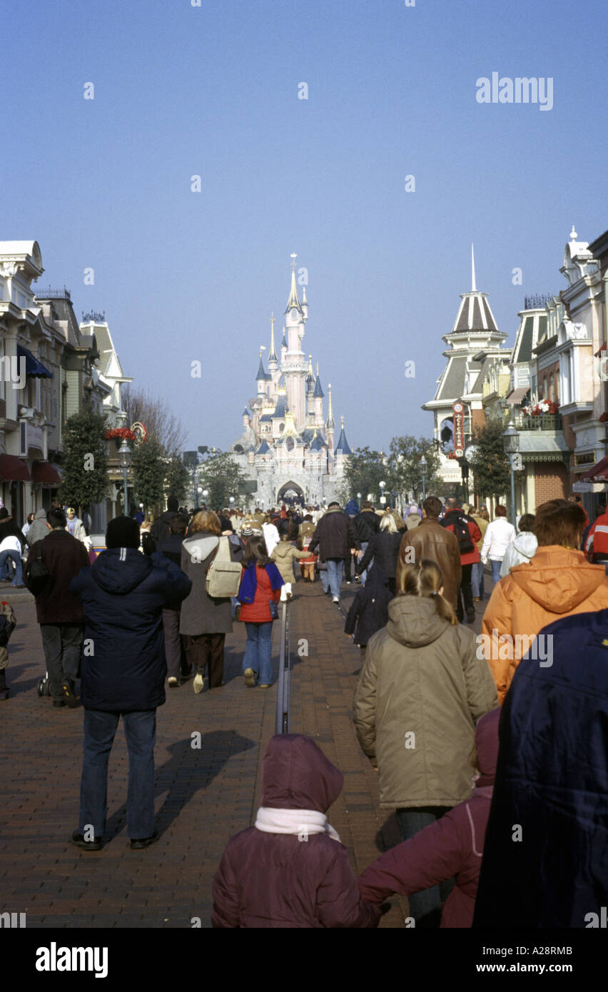 Disneyland Paris Banque D'Images