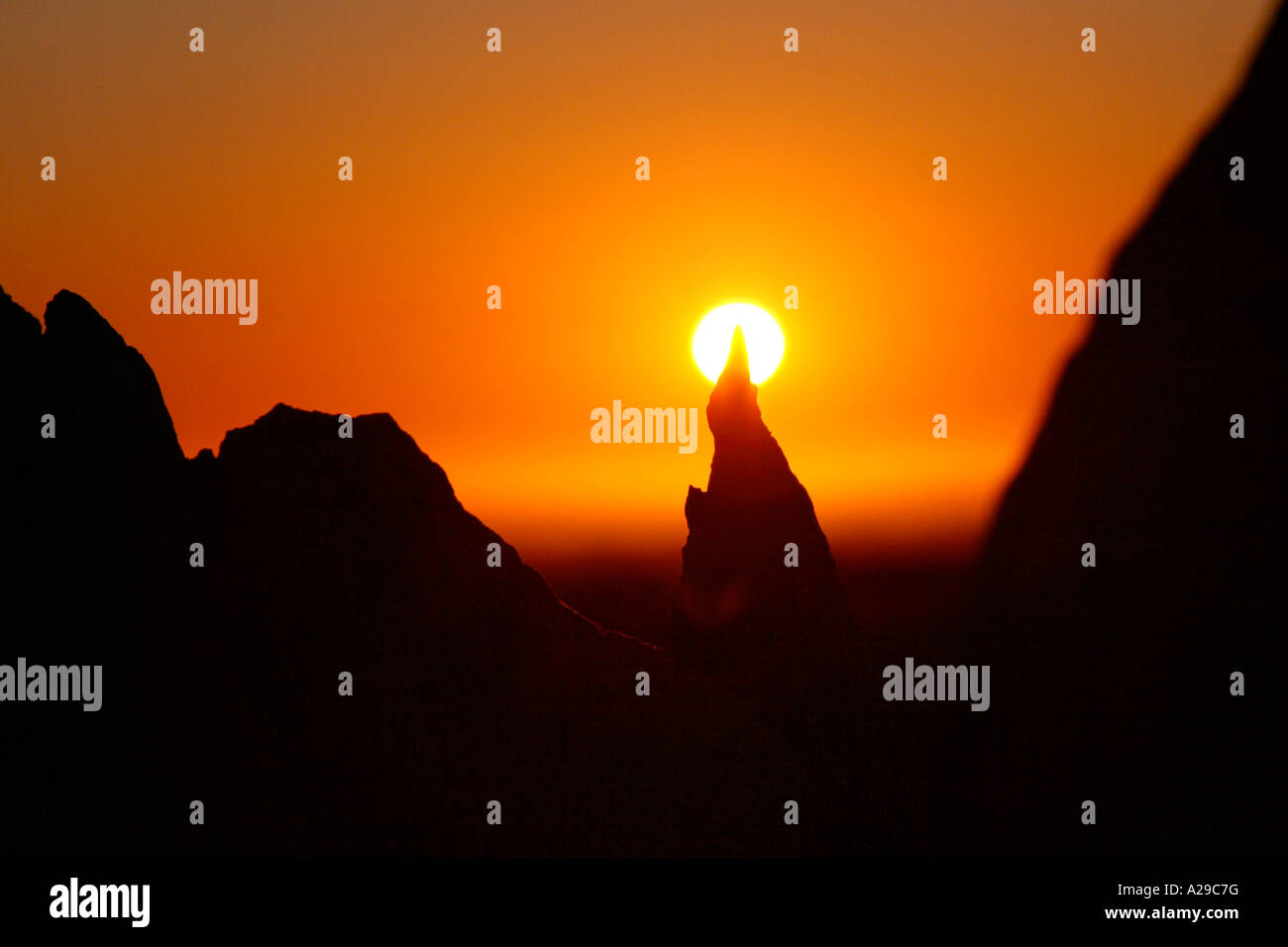 Les pinacles 2 Banque D'Images