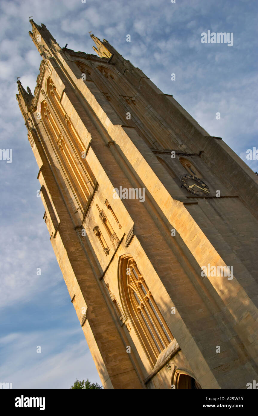 Saint Cuthbert s Chuch Wells Somerset Banque D'Images