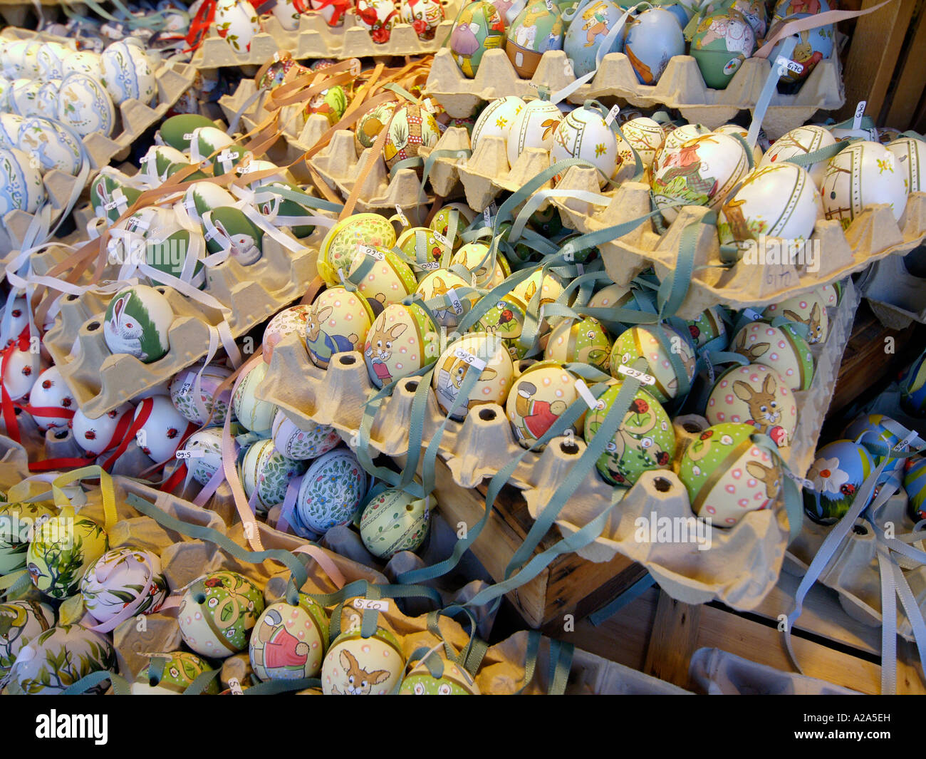 Vienne, marché de Pâques au château de Schönbrunn Banque D'Images