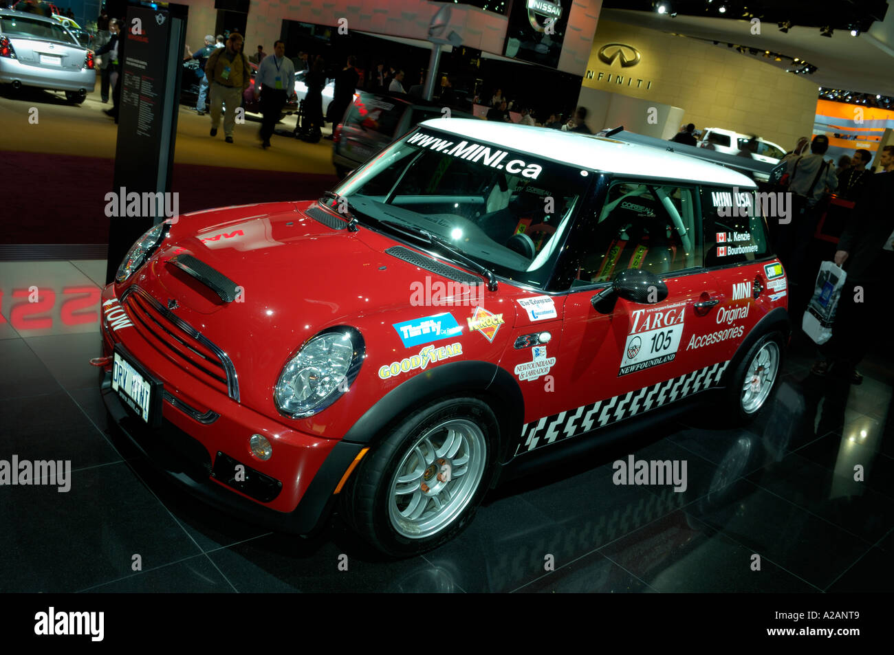 Rallye de la mini cooper Banque de photographies et d’images à haute